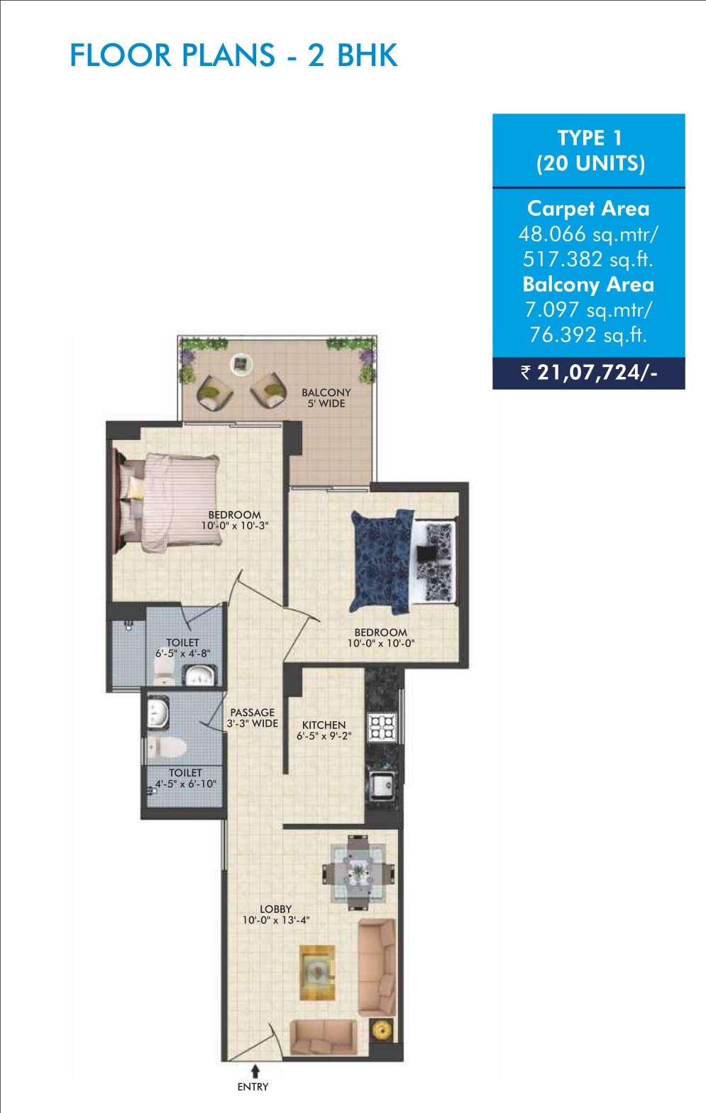 517.382 Sq. Ft.